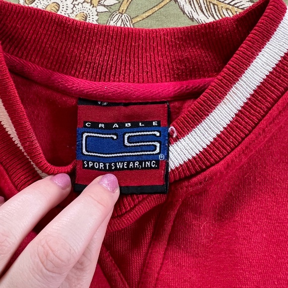 Ohio State Red Crewneck Sweatshirt - Picture 2 of 3